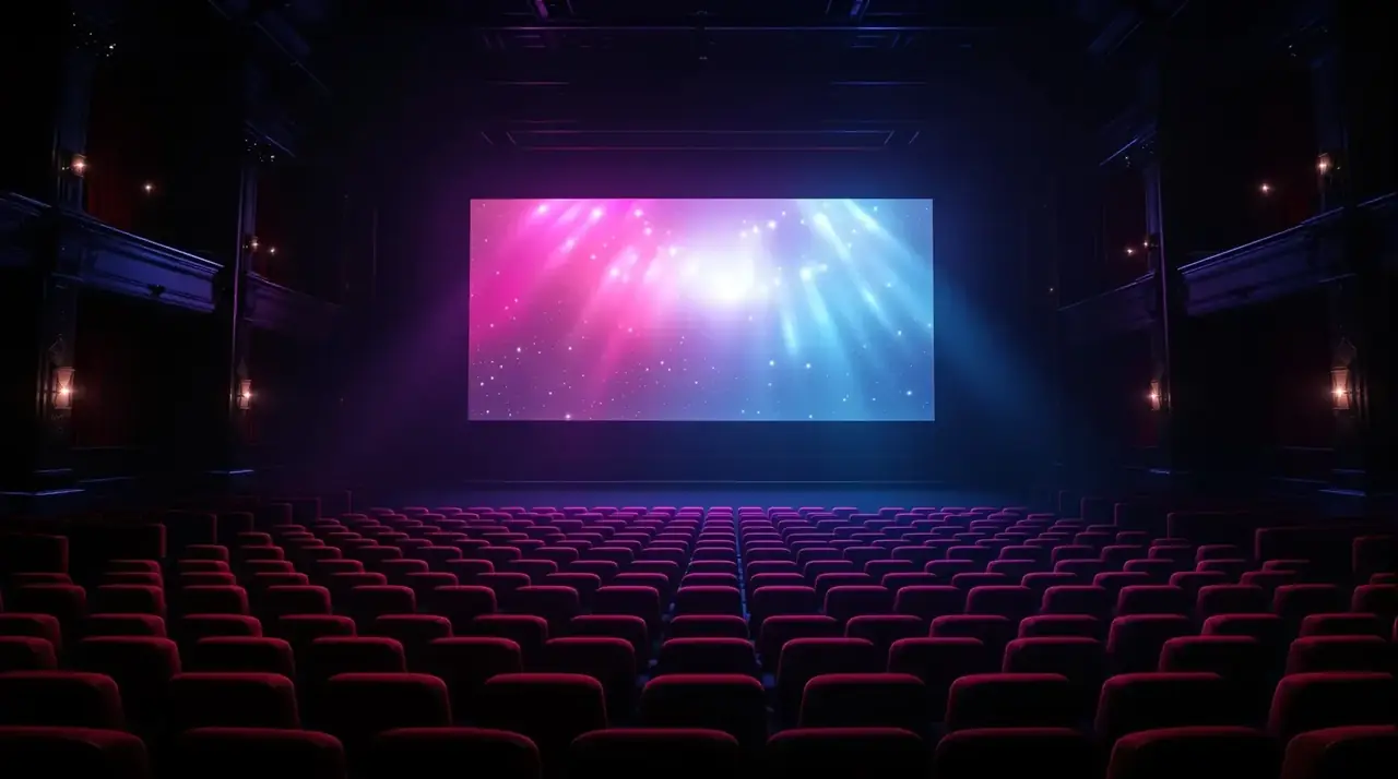 红果短剧巨幕影厅氛围图